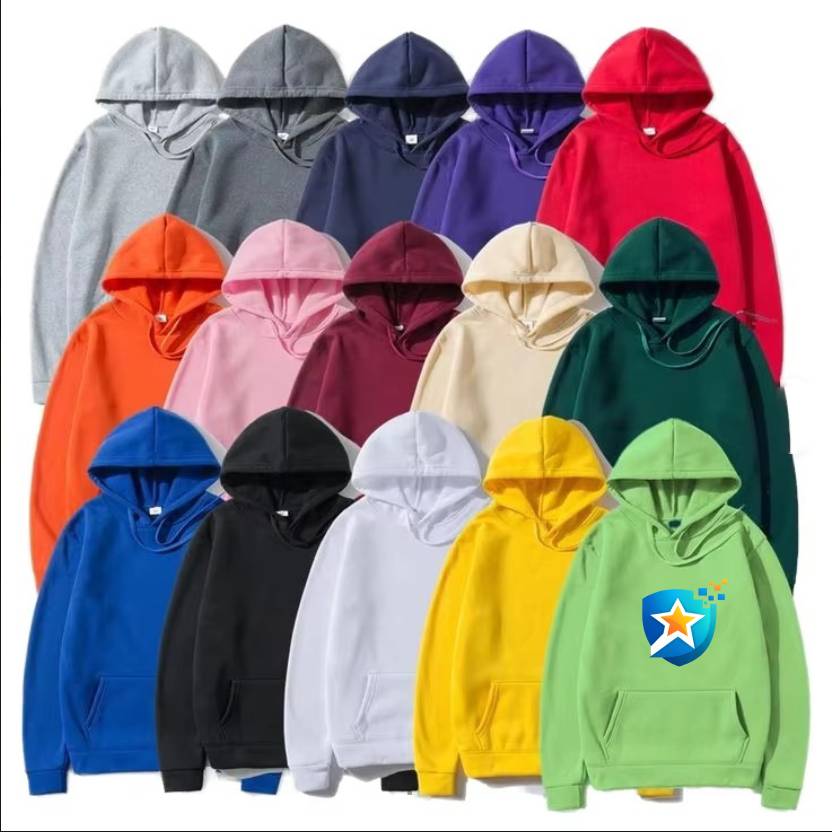 The Blueprint Hoodie: Premium Plain Pullover (Custom Print On Demand)