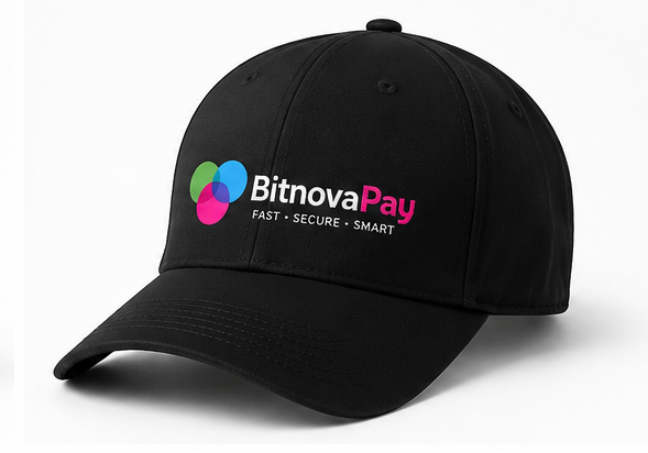 BitNova Pay Branded Cap — Structured Snapback