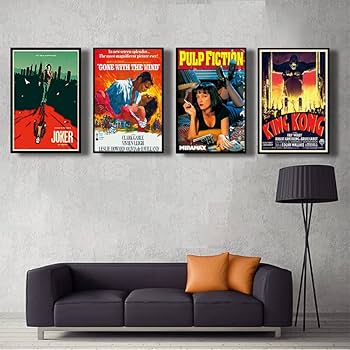 Retro Movie Poster Print — A2 Unframed